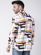 RIAG Multi color Men's Full Sleeves Printed Shirt - Distacart