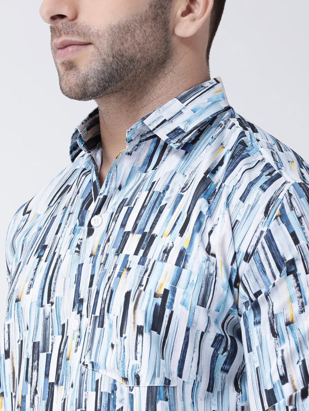 RIAG Multi color Men's Full Sleeves Printed Shirt - Distacart