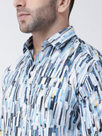 RIAG Multi color Men's Full Sleeves Printed Shirt - Distacart
