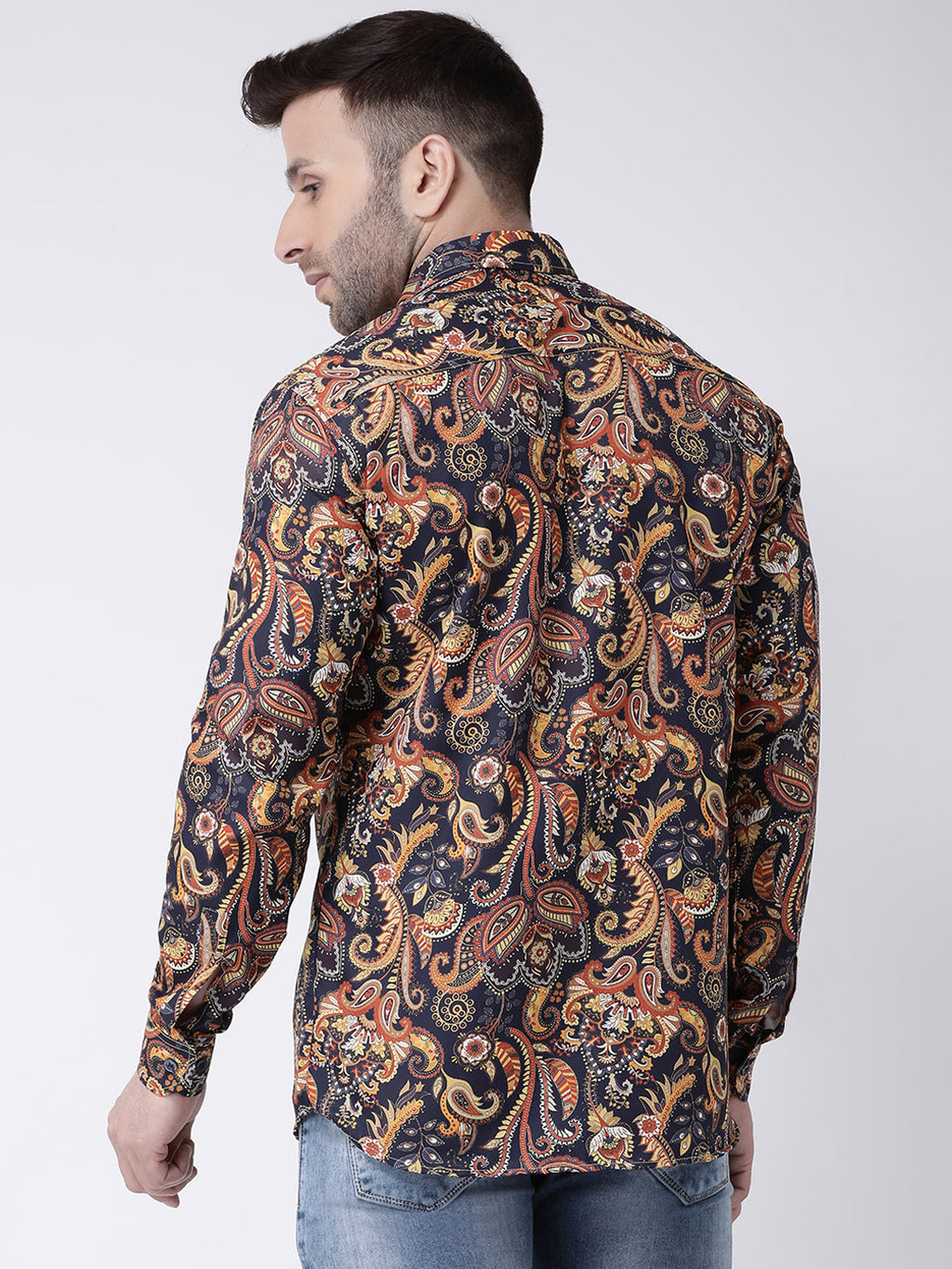RIAG Multi color Men's Full Sleeves Printed Shirt - Distacart