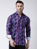 RIAG Multi color Men's Full Sleeves Printed Shirt - Distacart