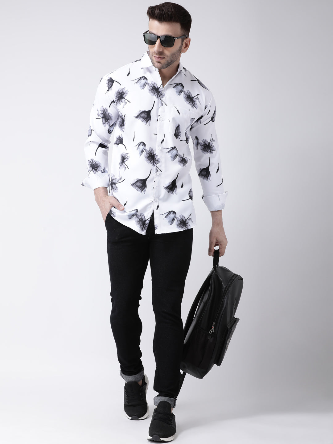 RIAG Multi color Men's Full Sleeves Printed Shirt - Distacart