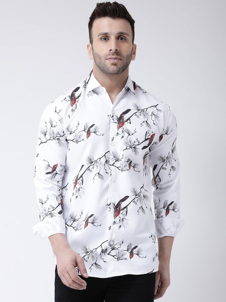 RIAG Multi color Men's Full Sleeves Printed Shirt