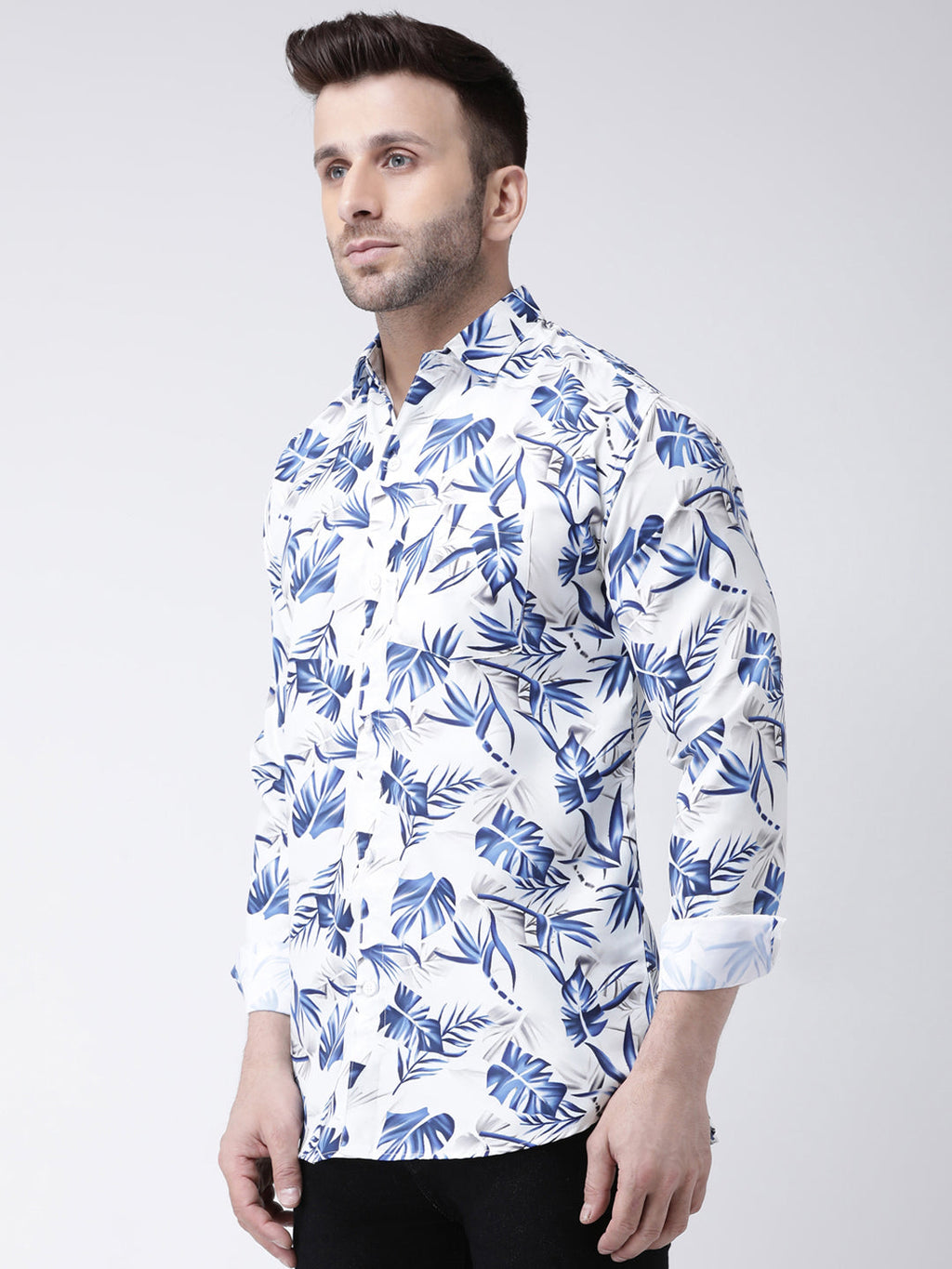 RIAG Multi color Men's Full Sleeves Printed Shirt - Distacart
