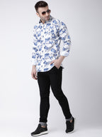 RIAG Multi color Men's Full Sleeves Printed Shirt - Distacart