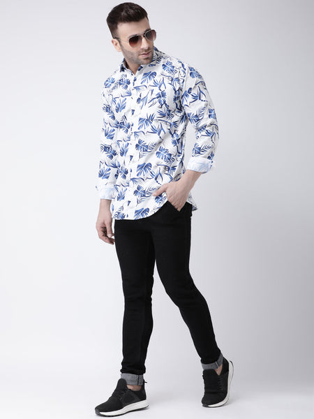RIAG Multi color Men's Full Sleeves Printed Shirt