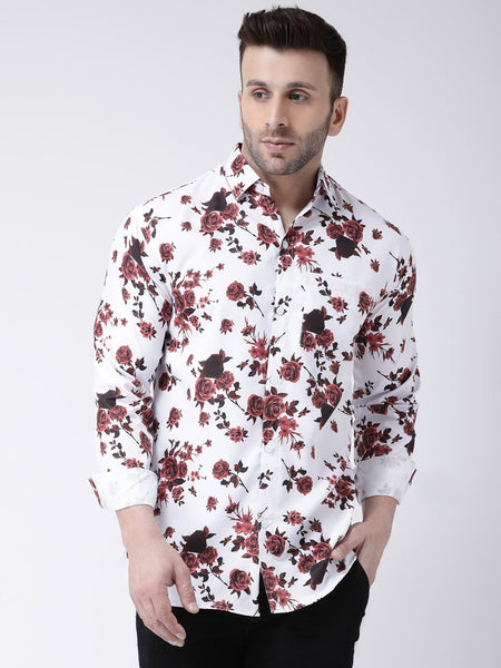 RIAG Multi color Men's Full Sleeves Printed Shirt