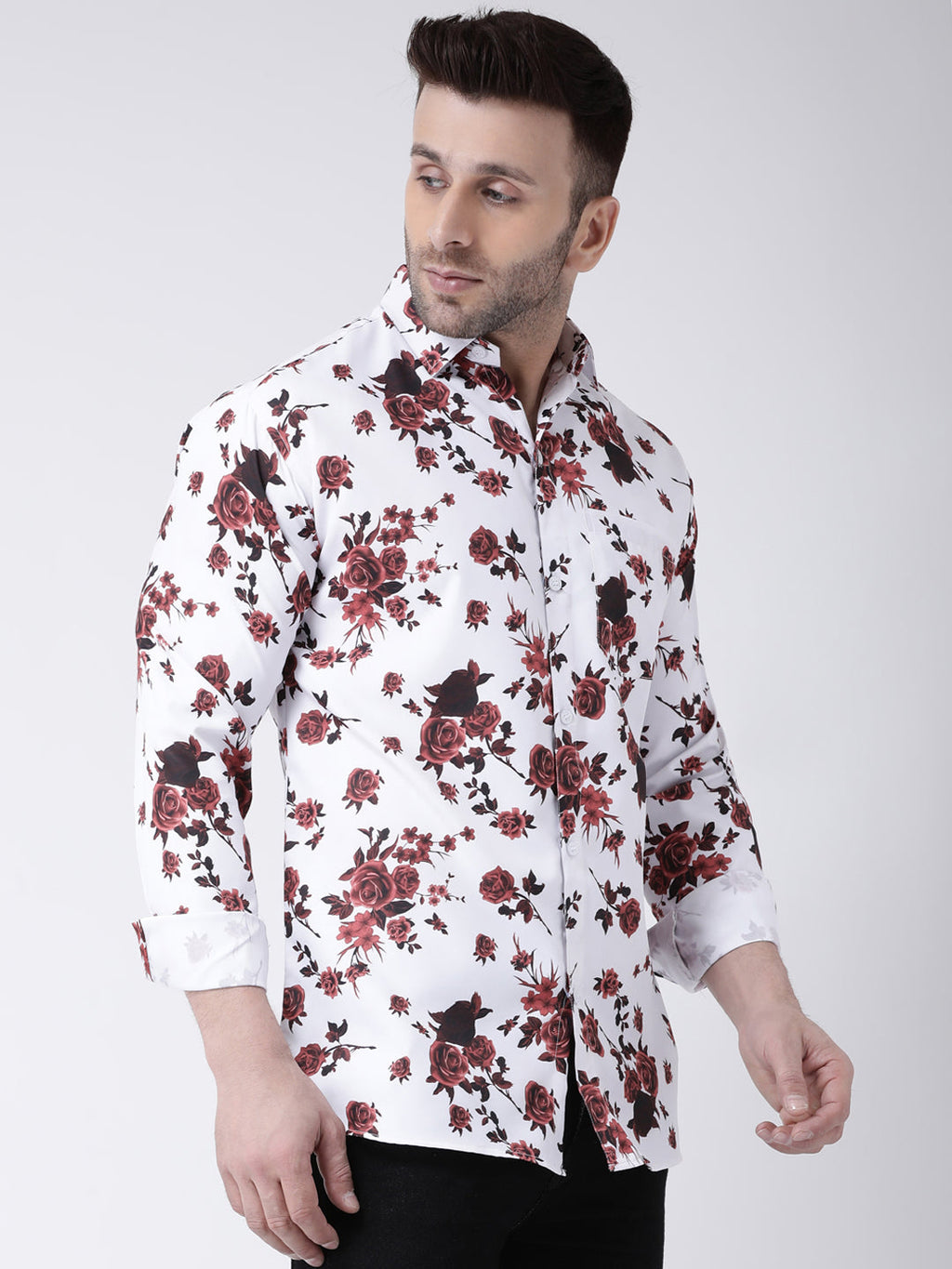 RIAG Multi color Men's Full Sleeves Printed Shirt - Distacart