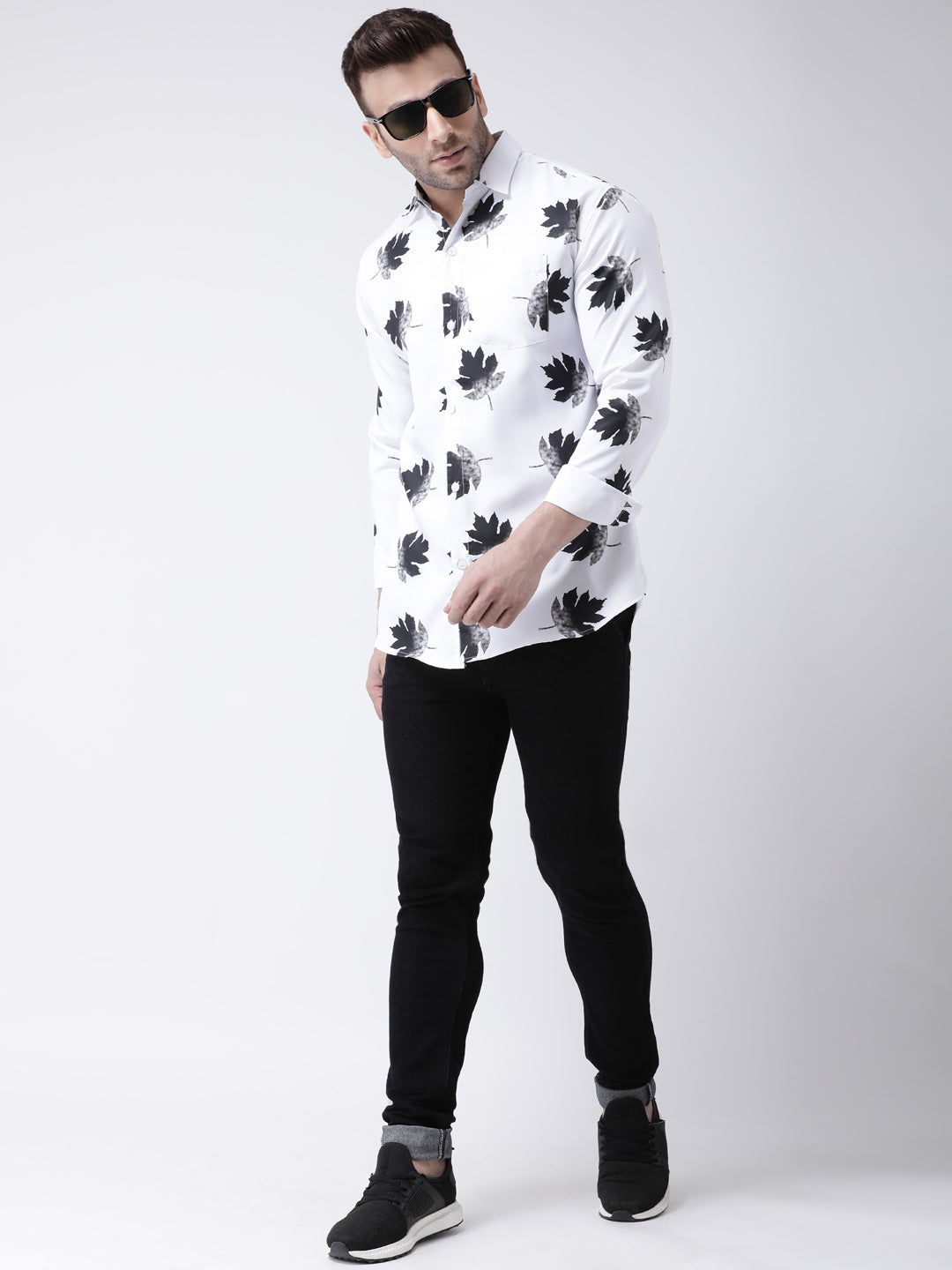 RIAG Multi color Men's Full Sleeves Printed Shirt - Distacart