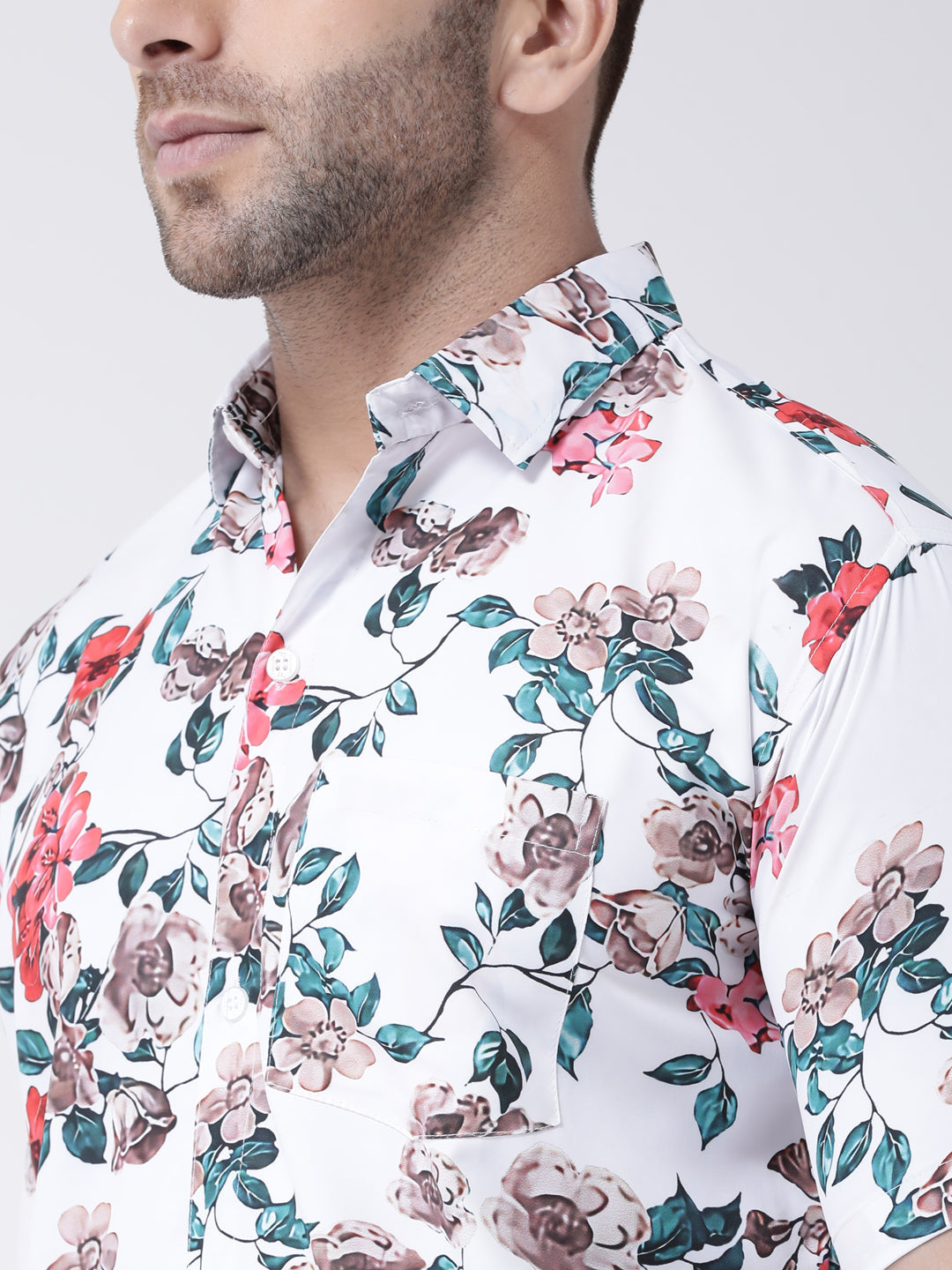 RIAG Multi color Men's Half Sleeves Printed Shirt - Distacart
