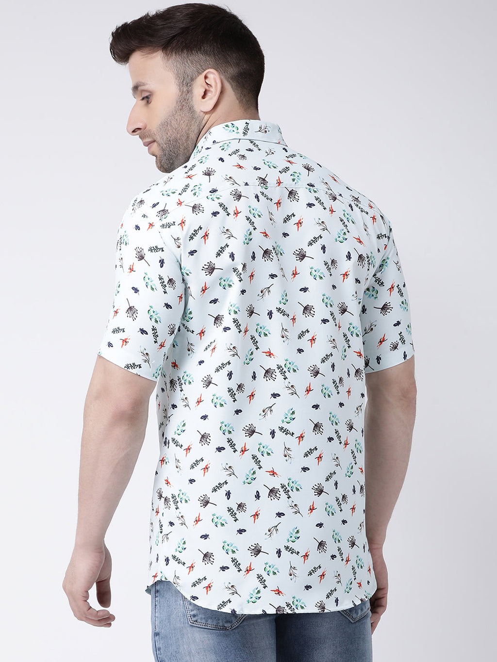 RIAG Multi color Men's Half Sleeves Printed Shirt - Distacart