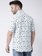 RIAG Multi color Men's Half Sleeves Printed Shirt - Distacart