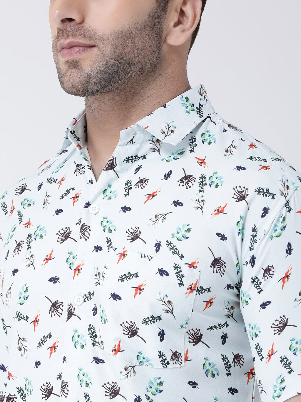 RIAG Multi color Men's Half Sleeves Printed Shirt - Distacart