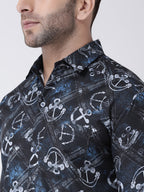 RIAG Multi color Men's Half Sleeves Printed Shirt - Distacart