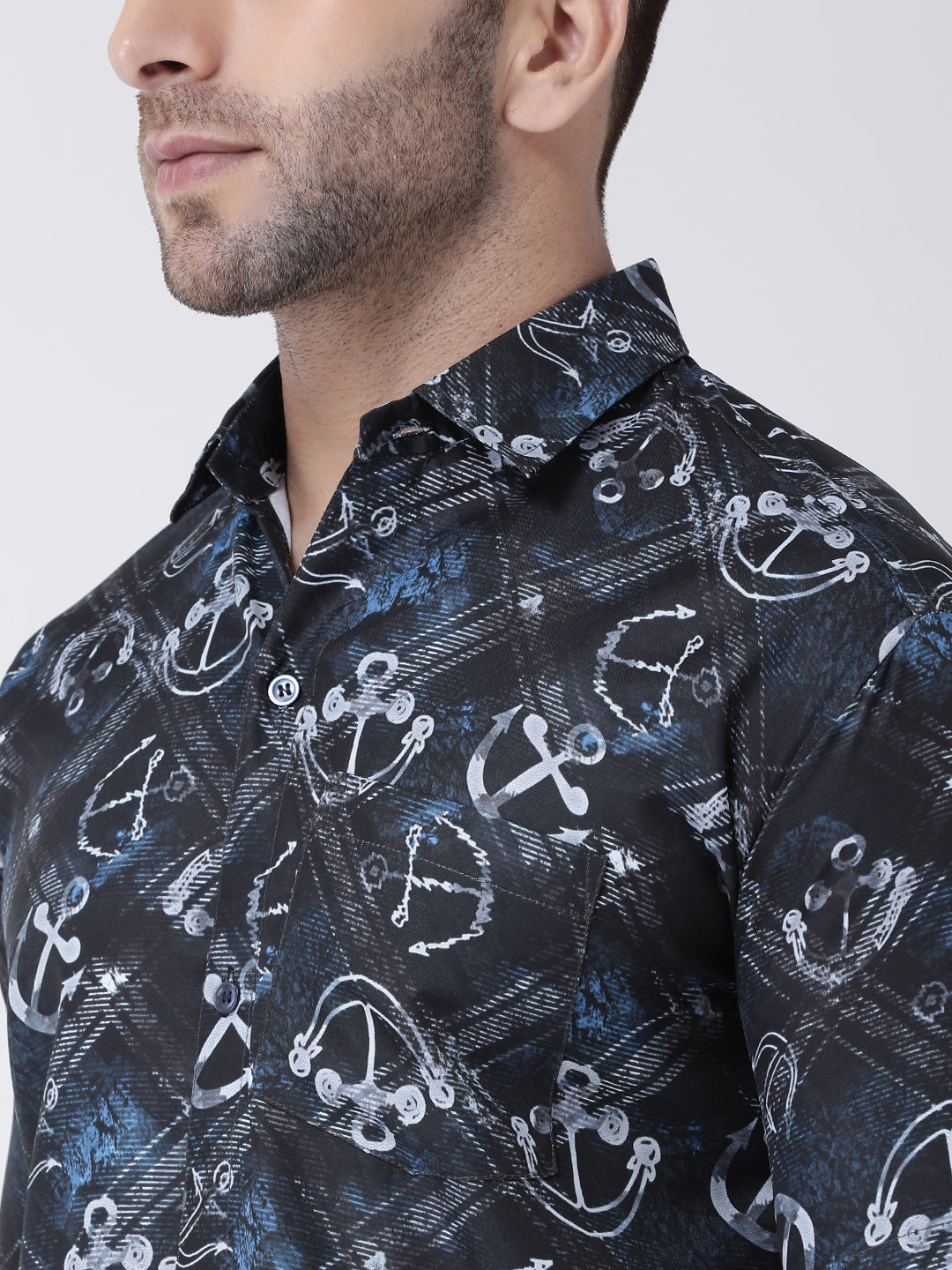 RIAG Multi color Men's Half Sleeves Printed Shirt - Distacart