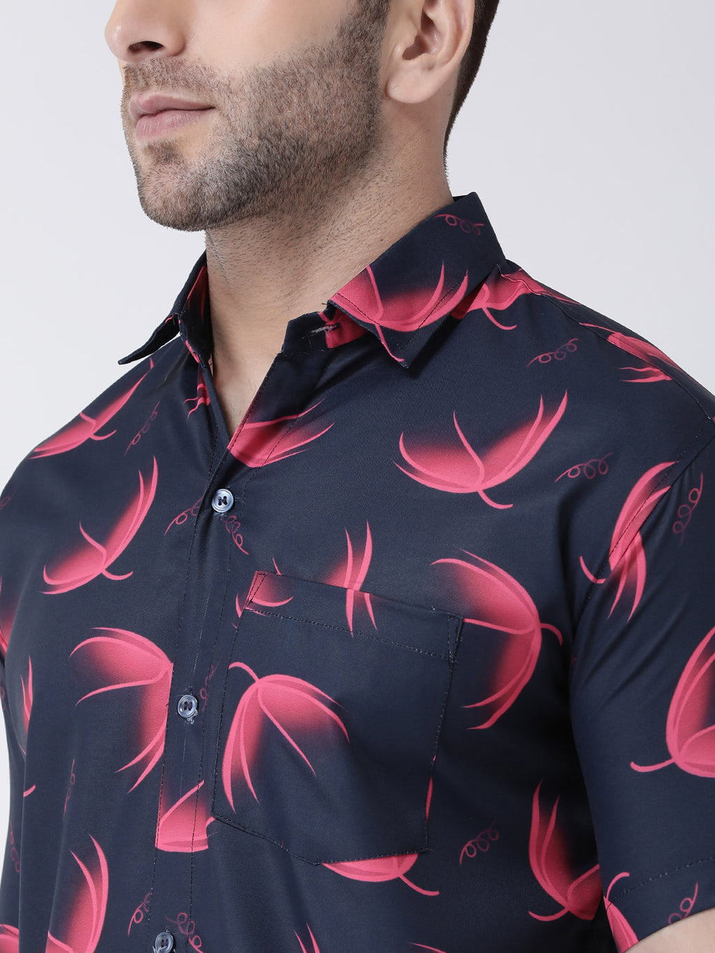 RIAG Multi color Men's Half Sleeves Printed Shirt - Distacart