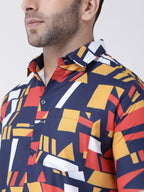 RIAG Multi color Men's Half Sleeves Printed Shirt - Distacart
