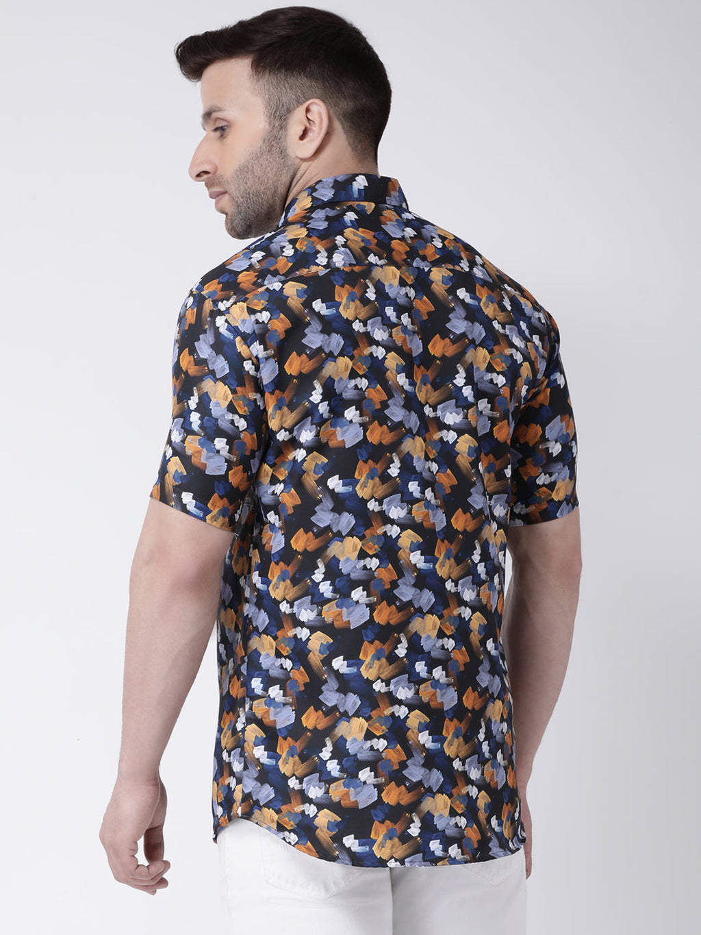 RIAG Multi color Men's Half Sleeves Printed Shirt - Distacart