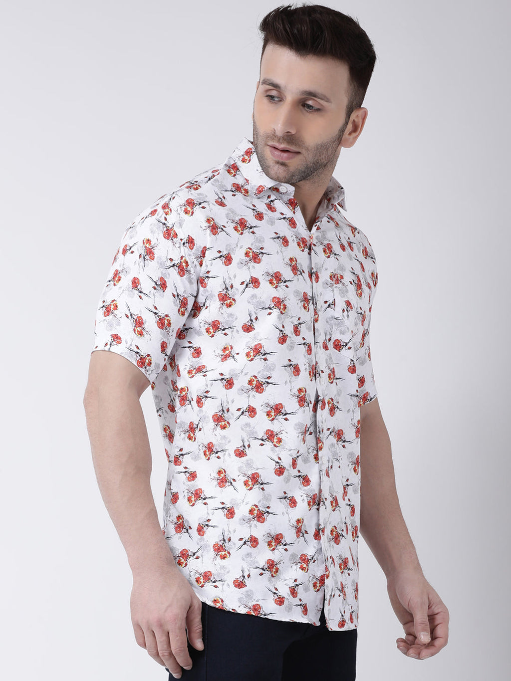 RIAG Multi color Men's Half Sleeves Printed Shirt - Distacart