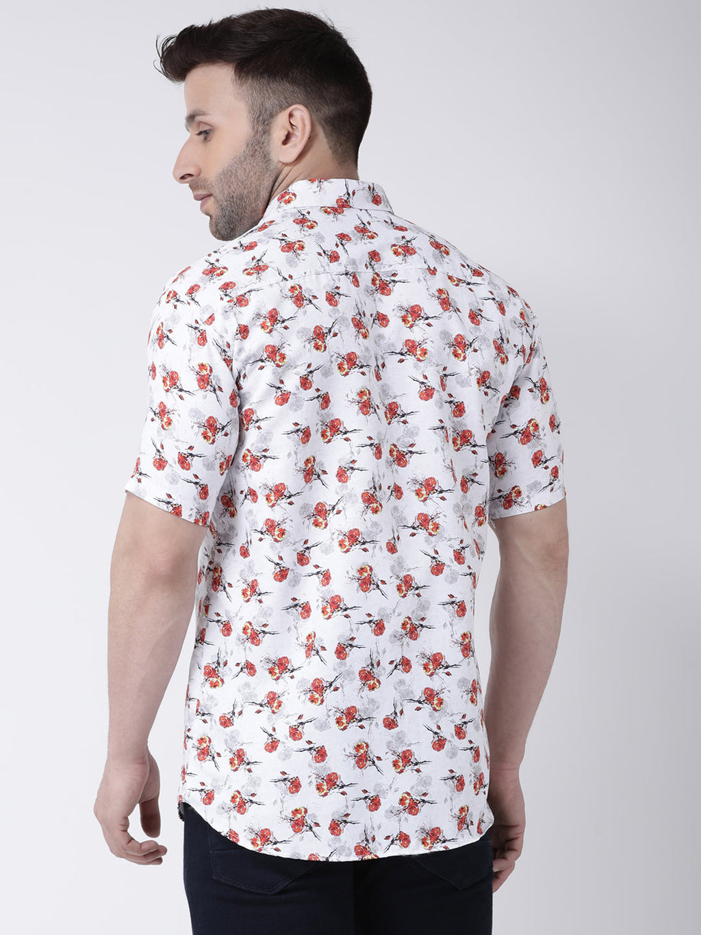 RIAG Multi color Men's Half Sleeves Printed Shirt - Distacart