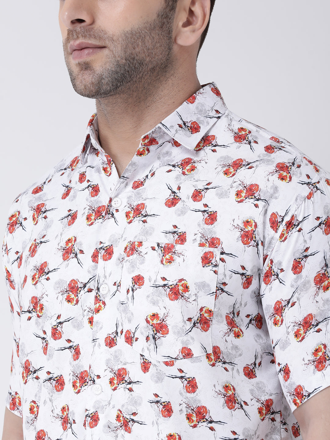 RIAG Multi color Men's Half Sleeves Printed Shirt - Distacart