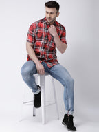 RIAG Multi color Men's Half Sleeves Printed Shirt - Distacart