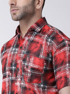 RIAG Multi color Men's Half Sleeves Printed Shirt - Distacart