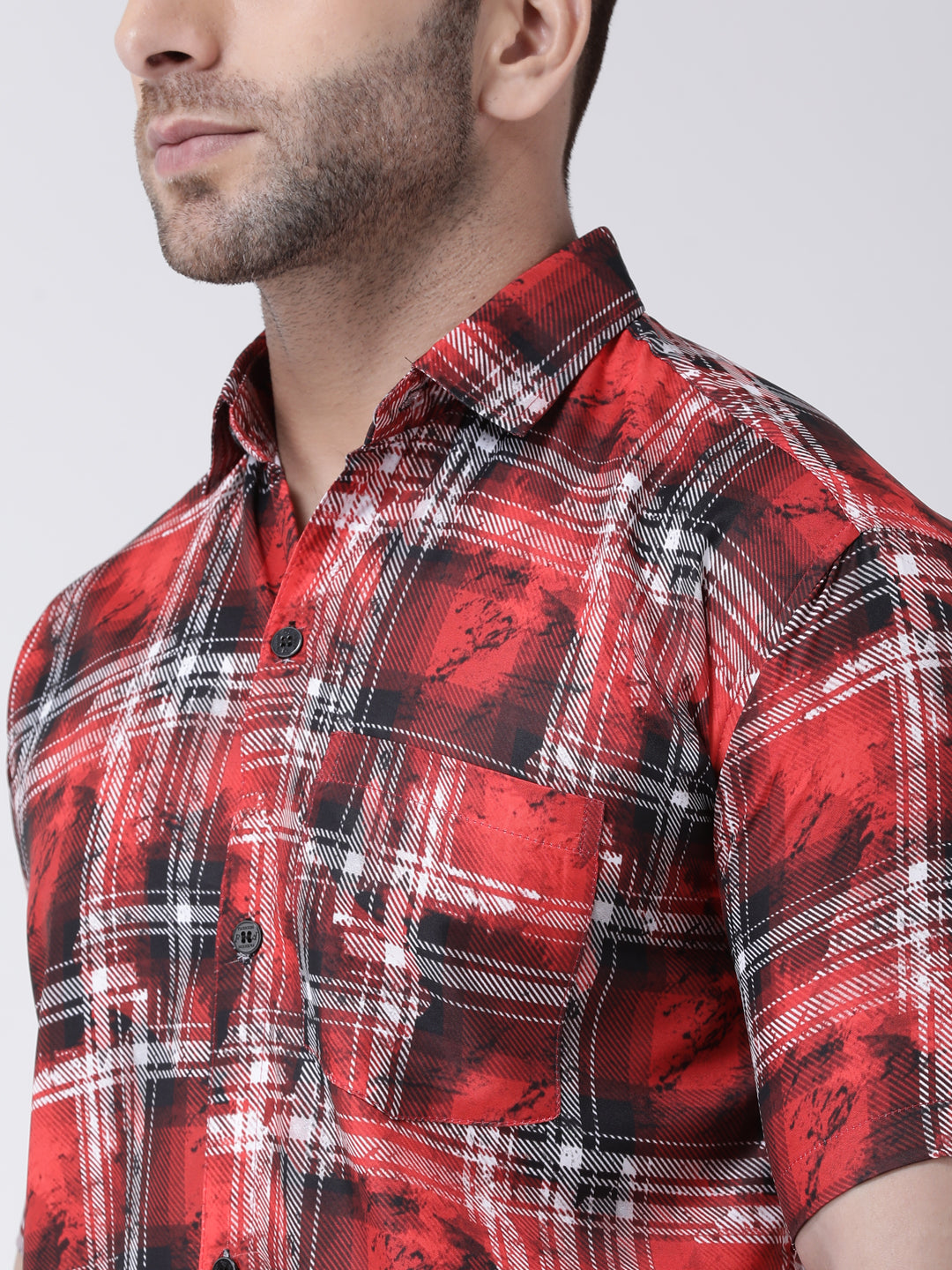 RIAG Multi color Men's Half Sleeves Printed Shirt - Distacart