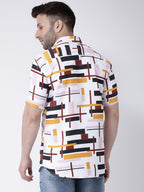 RIAG Multi color Men's Half Sleeves Printed Shirt - Distacart