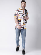 RIAG Multi color Men's Half Sleeves Printed Shirt - Distacart