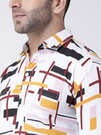 RIAG Multi color Men's Half Sleeves Printed Shirt - Distacart