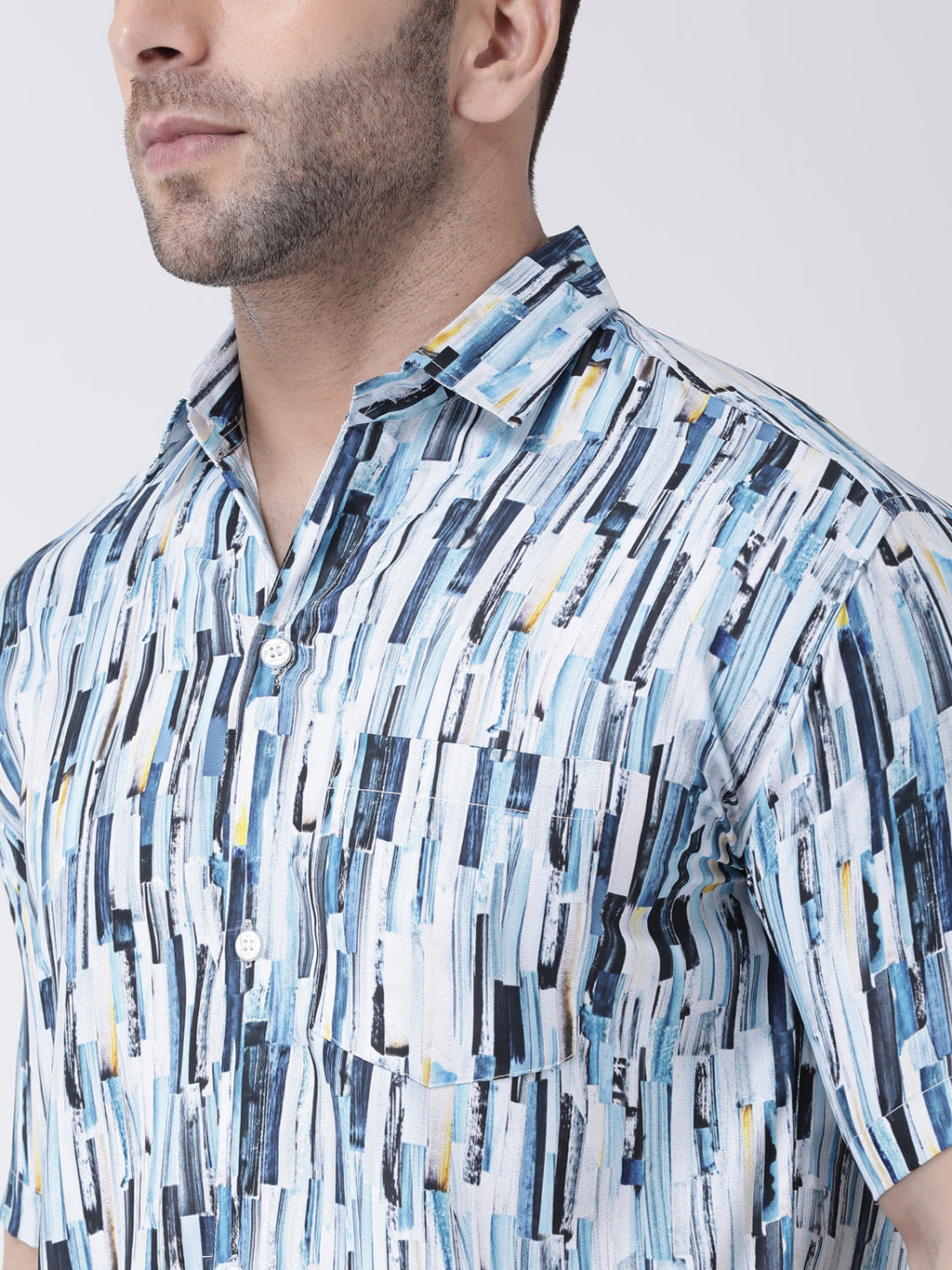 RIAG Multi color Men's Half Sleeves Printed Shirt - Distacart
