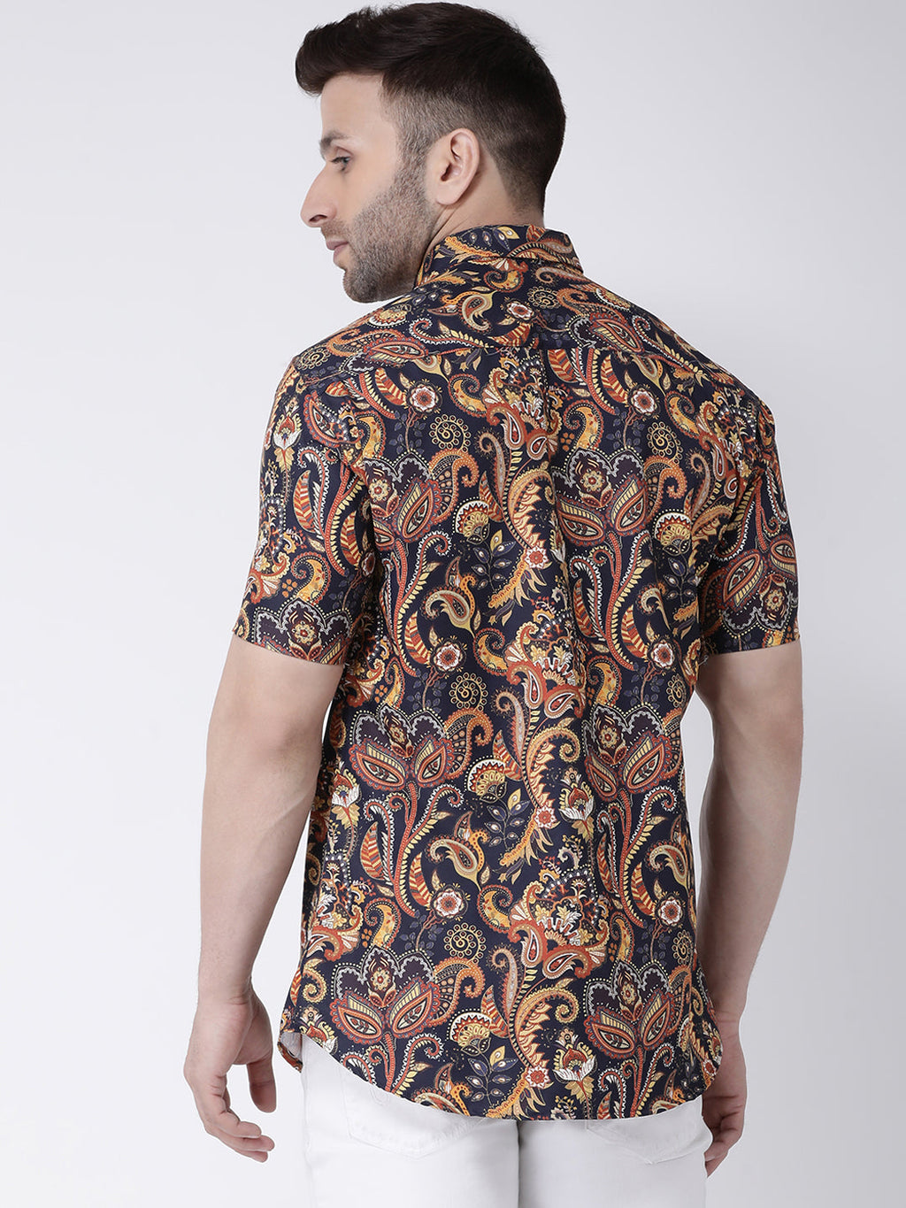 RIAG Multi color Men's Half Sleeves Printed Shirt - Distacart