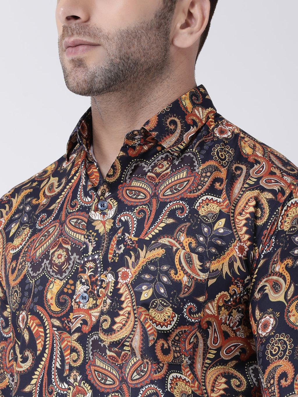 RIAG Multi color Men's Half Sleeves Printed Shirt - Distacart