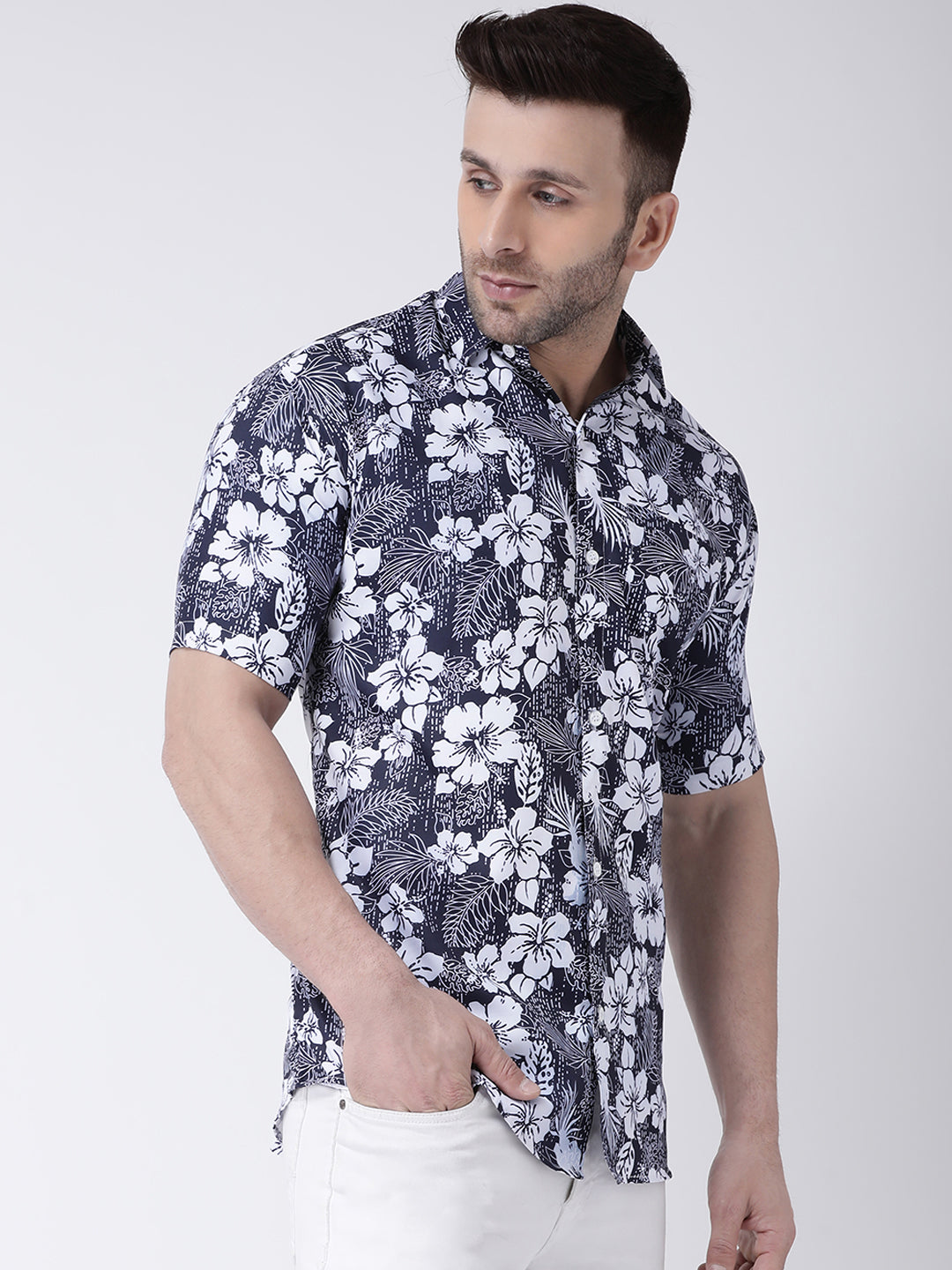 RIAG Multi color Men's Half Sleeves Printed Shirt - Distacart