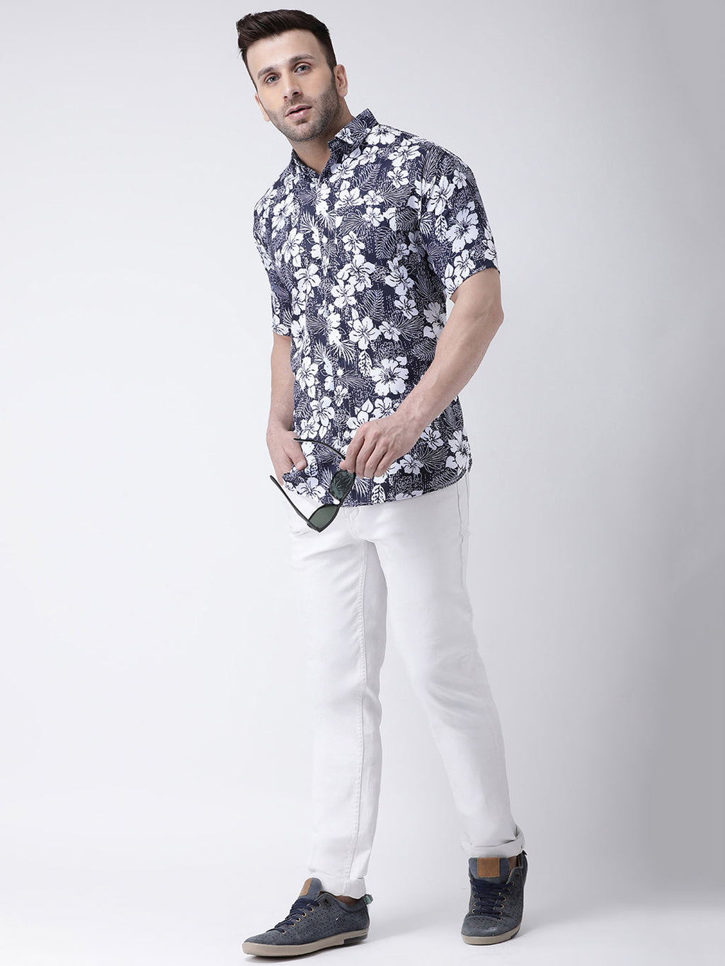 RIAG Multi color Men's Half Sleeves Printed Shirt - Distacart