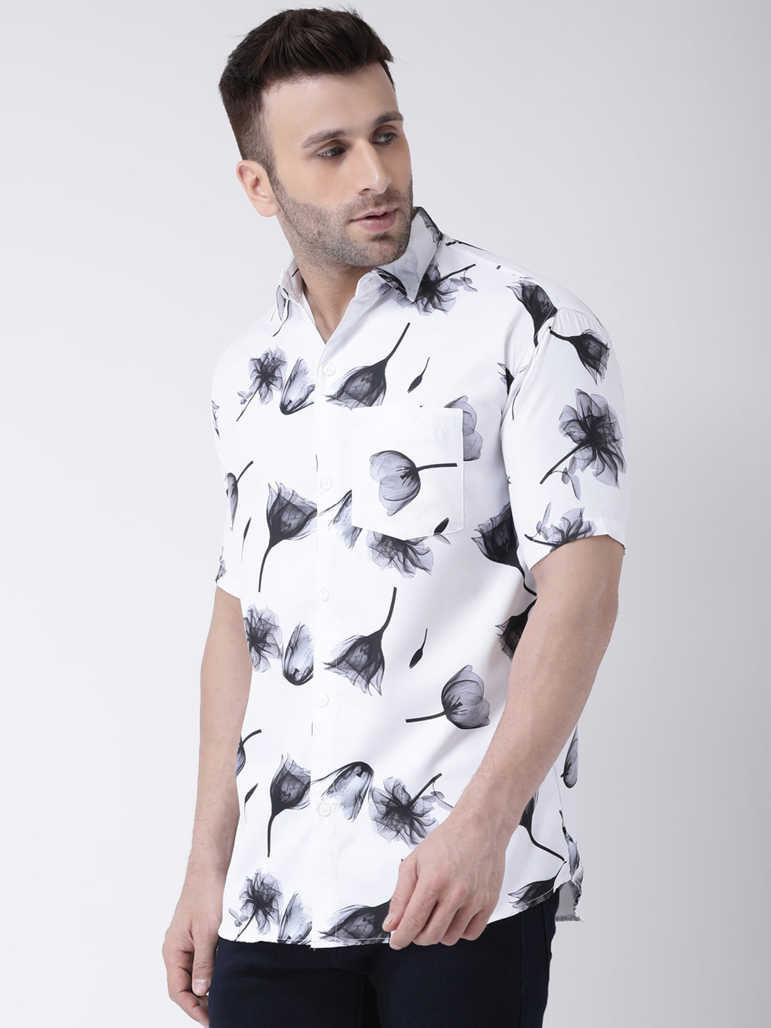 RIAG Multi color Men's Half Sleeves Printed Shirt - Distacart