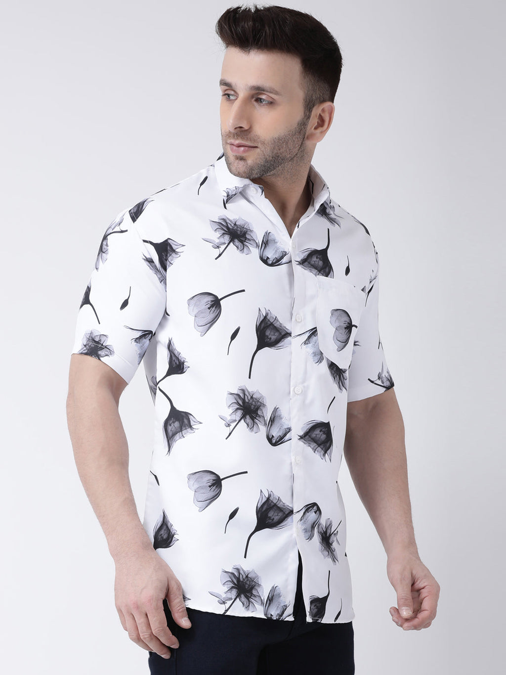 RIAG Multi color Men's Half Sleeves Printed Shirt - Distacart