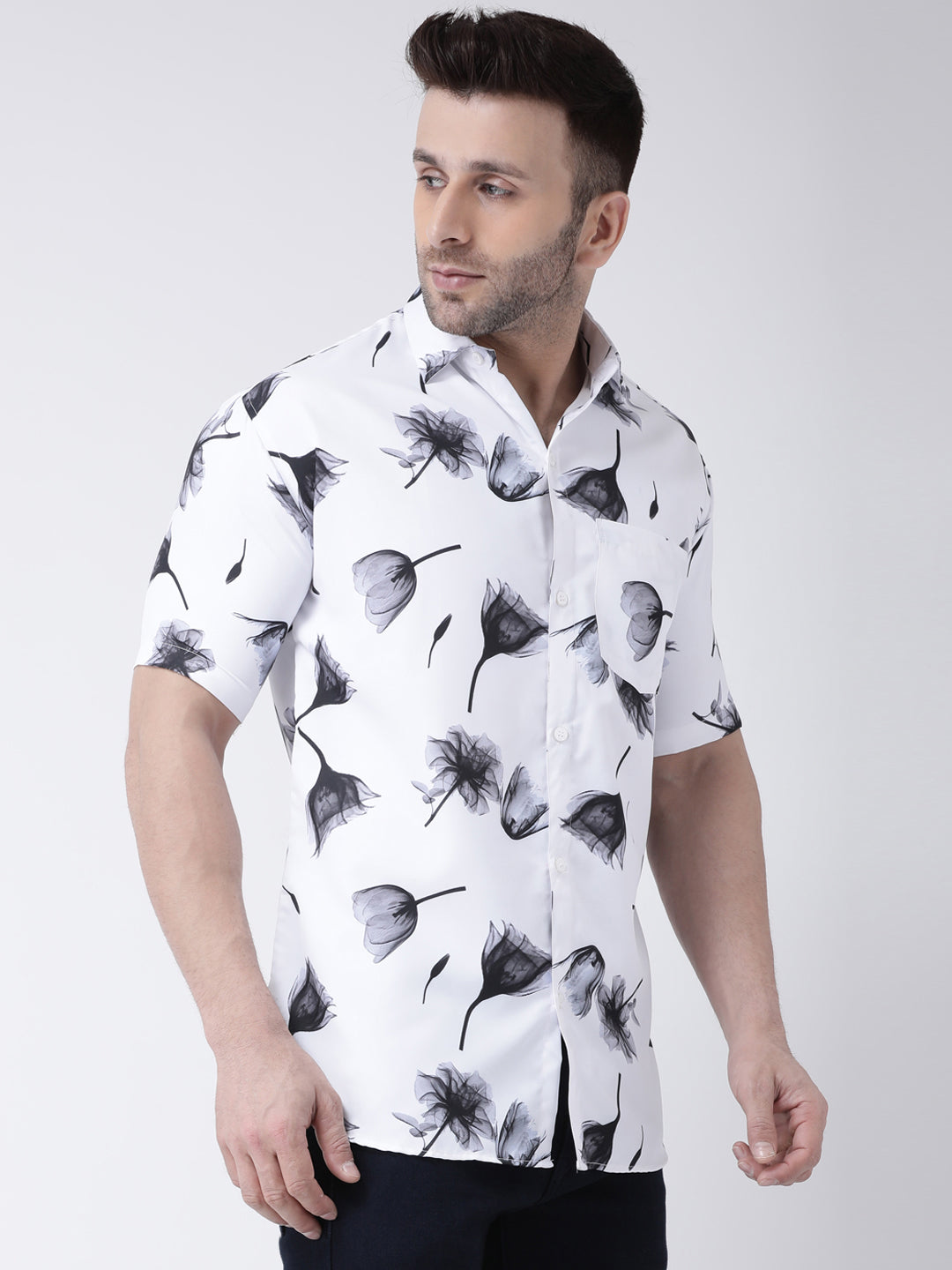 RIAG Multi color Men's Half Sleeves Printed Shirt - Distacart