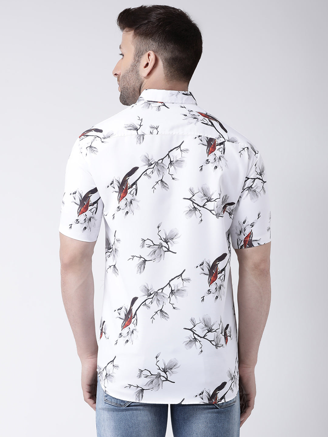 RIAG Multi color Men's Half Sleeves Printed Shirt - Distacart