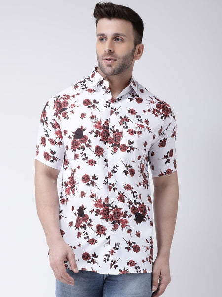 RIAG Multi color Men's Half Sleeves Printed Shirt