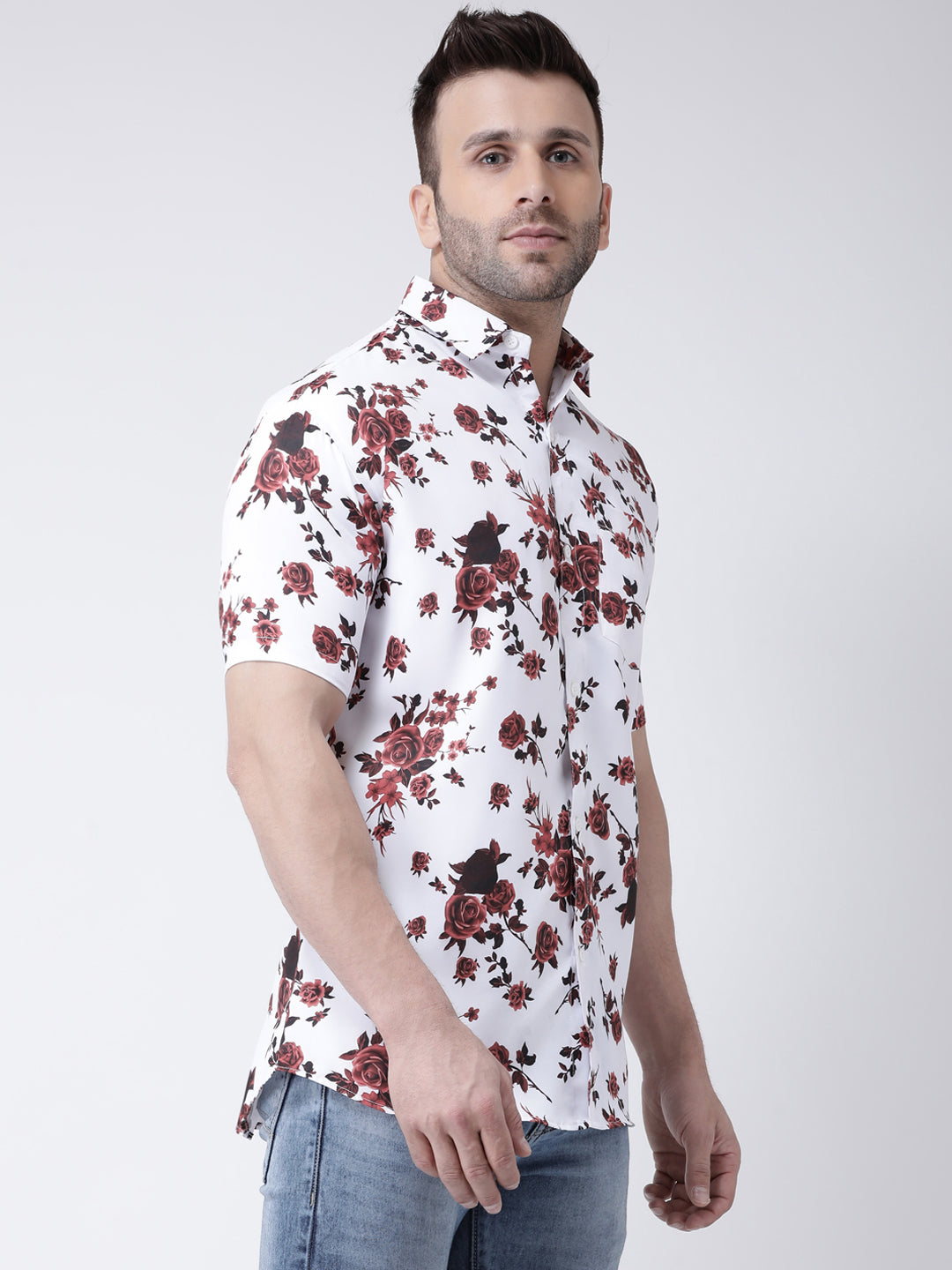 RIAG Multi color Men's Half Sleeves Printed Shirt - Distacart
