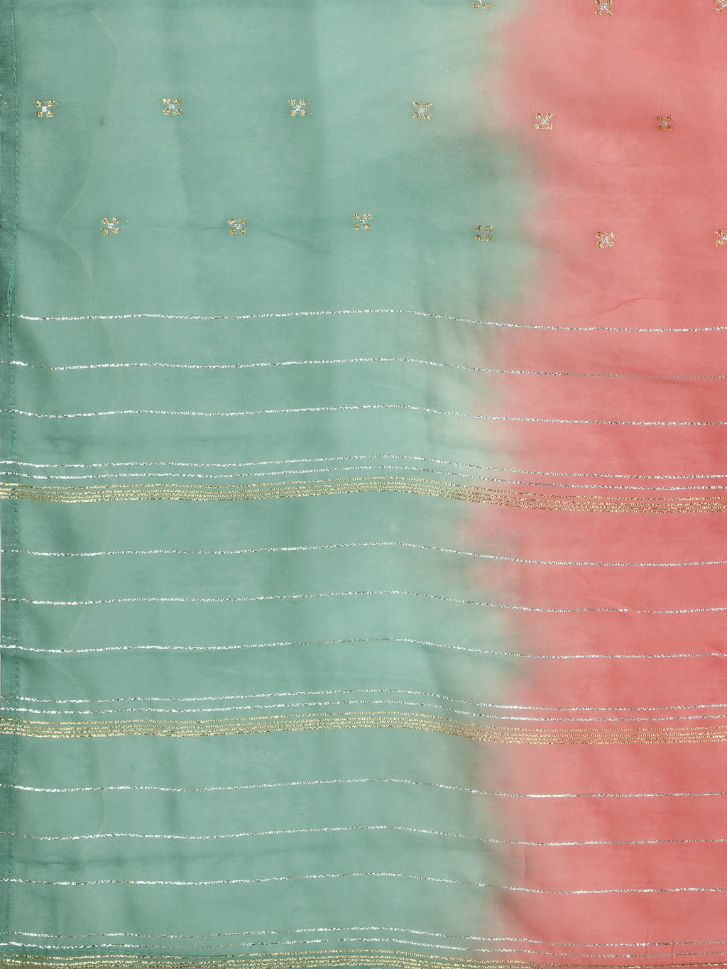 Embroidered Kurta With Pant & Dupatta Set, Multicolor - Hiral Fashion