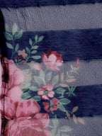 Hand Embroidered Kurta With Pant And Printed Dupatta Set, Multicolor - Hiral Fashion - Distacart