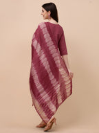 Embroidered Kurta With Pant And Dupatta Set, Multicolor - Hiral Fashion