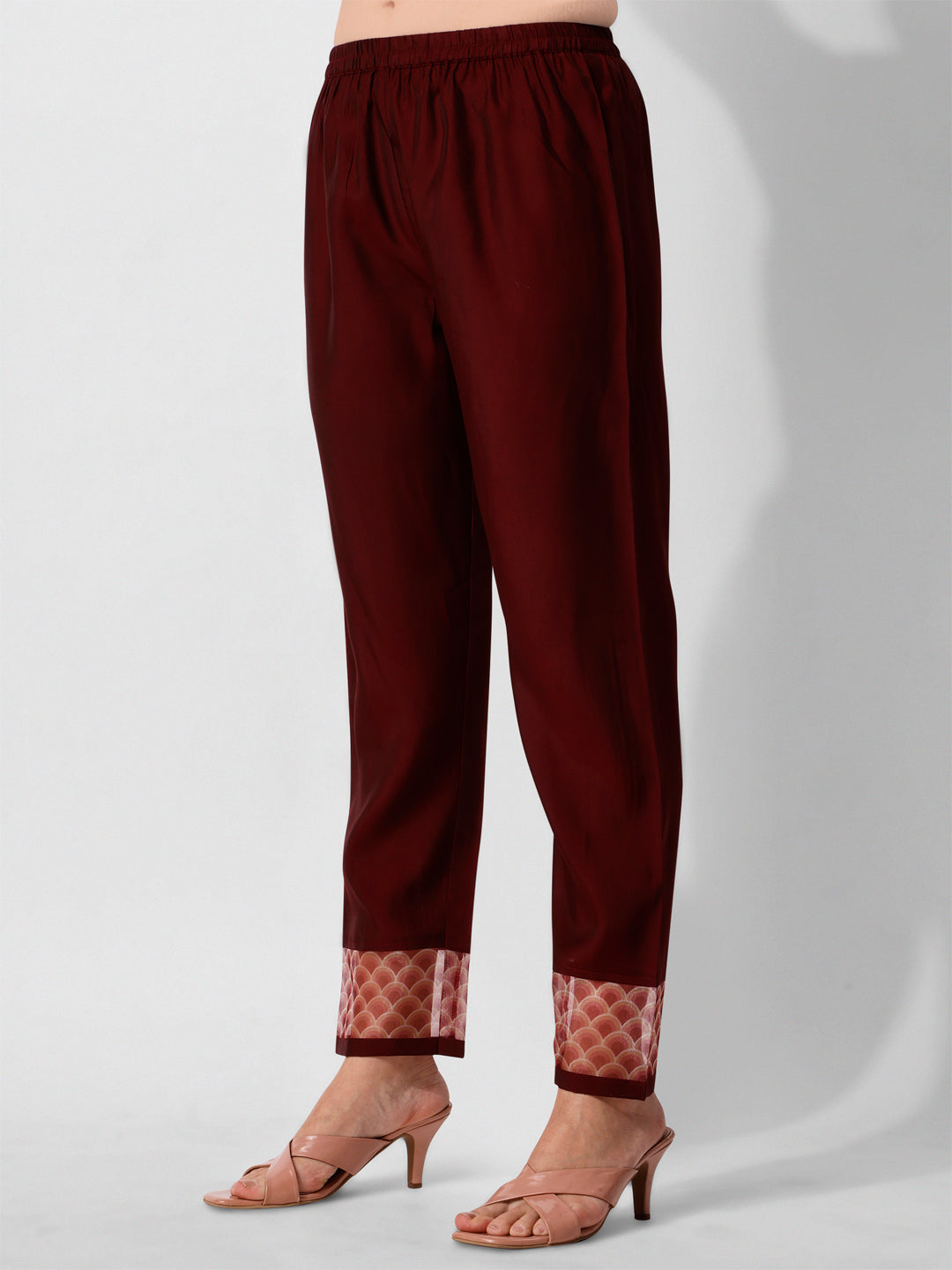 Hand Embroidered Kurta With Pant And Dupatta Set Premium, Multicolor - Hiral Fashion - Distacart