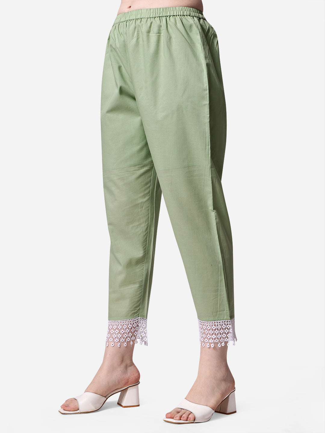 Lucknawi Embroidered Kurta With Pant & Dupatta Set, Multicolor - Hiral Fashion - Distacart