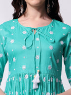 Nayra Cut Chikankari Embroidered Kurta With Pant And Dupatta Set, Multicolor - Hiral Fashion