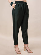 Embroidered Kurta With Pant & Dupatta Set, Multicolor - Hiral Fashion - Distacart