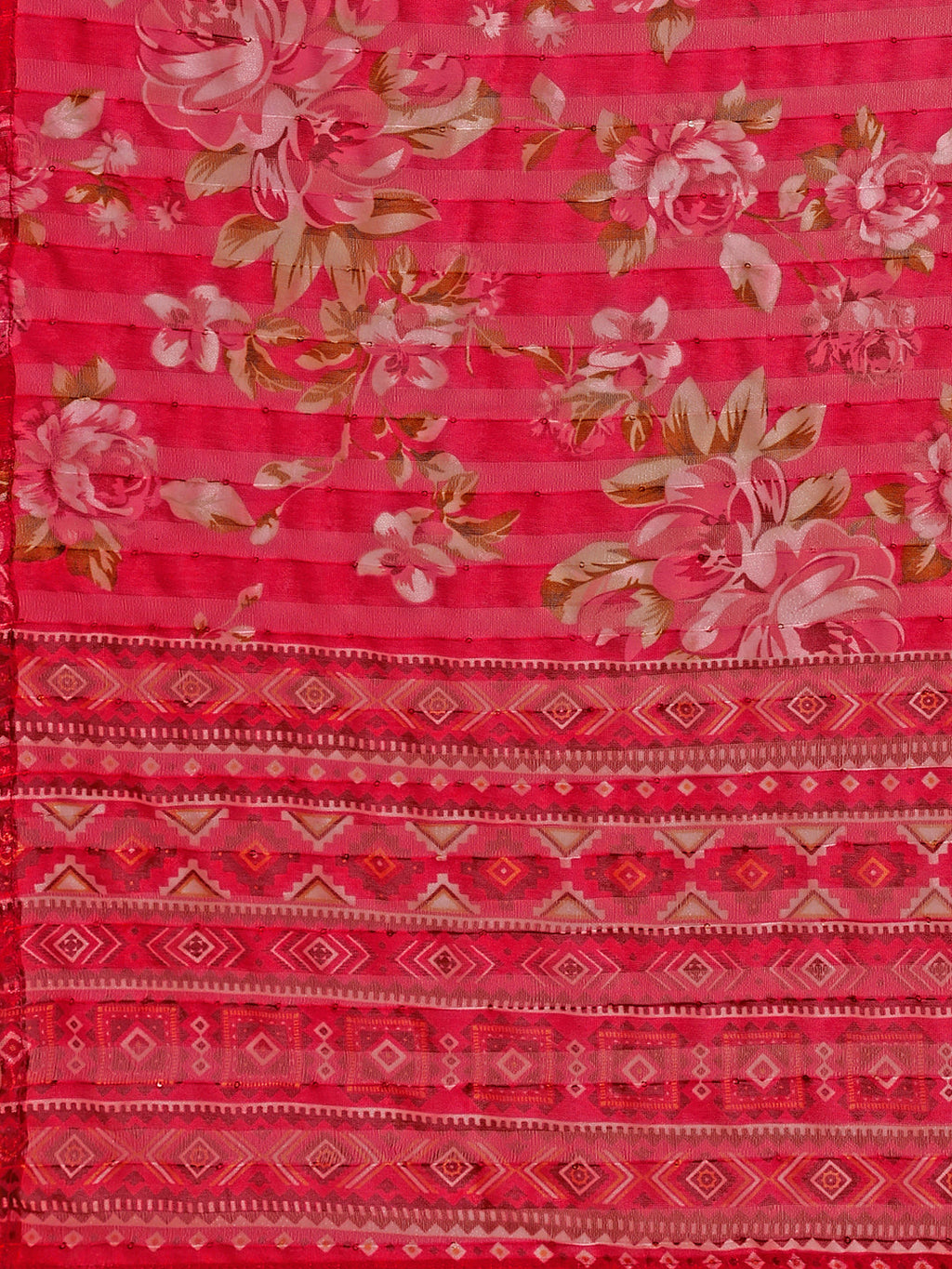 Embroidered Kurta With Pant And Dupatta Set, Multicolor - Hiral Fashion - Distacart